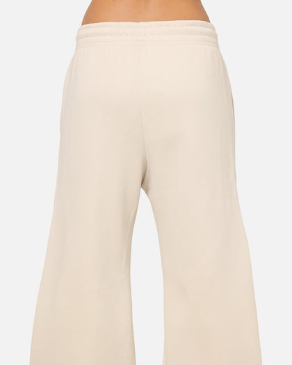 Nike Women's Sportswear Phoenix Fleece High Waisted Wide Leg Sweat Pants Lt Orewood Brown