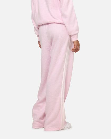 Adidas Women's Mohair Firebird Track Pants Clear Pink