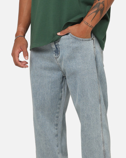 Thrills Lounger Jeans Worship Worn Blue