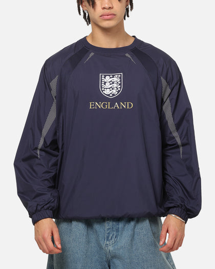 Majestic Athletic England Nylon Crewneck Navy