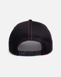 New Era Boston Red Sox 'Spider Web' 9FORTY A-Frame Snapback Black/Orange
