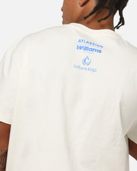 Culture Kings X Atlassian Williams F1 Team Team Heavy T-Shirt Off White
