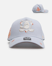 47 Brand Anaheim Ducks 'Overstitch' 47 Offside Snapback Light Blue