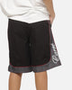 Carre Script Boardshorts Black/White