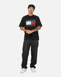 Tommy Jeans Relaxed Big Flag T-Shirt Black