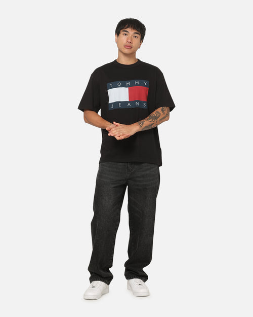Tommy Jeans Relaxed Big Flag T-Shirt Black