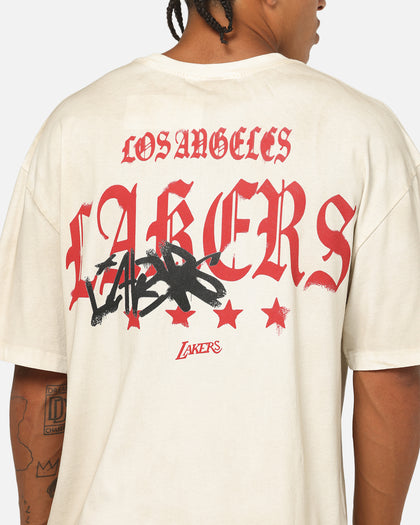 Mitchell & Ness Los Angeles Lakers Star T-Shirt Vintage White
