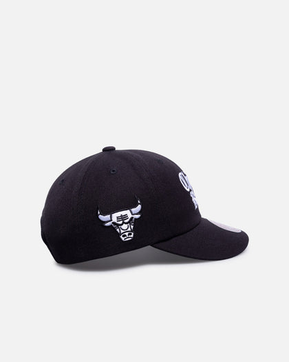 Mitchell & Ness Chicago Bulls 'Black Letter' Legacy Low Profile Snapback Black