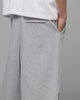 Loiter Impact Fleece Shorts Grey Marle