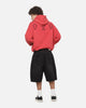 Saint Morta Requiem Boxy Hoodie Vintage Washed Red