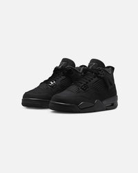 Jordan Kids' Air Jordan 4 Retro "Black Cat" (GS) Black/Black