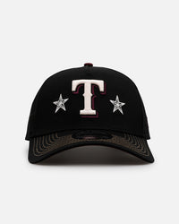 New Era Texas Rangers 'Ivory Stars Outlaws' 9FORTY A-Frame Snapback Black/Maroon