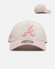 New Era Atlanta Braves 'Lover's Club' 9FORTY A-Frame Snapback Chrome