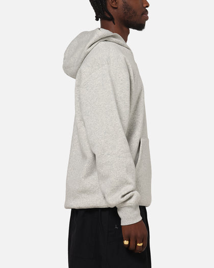 Jordan Brooklyn Fleece Pullover Hoodie Grey Heather/White
