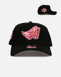 New Era Los Angeles Angels 'Black And Pink' 9FORTY A-Frame Snapback Black/Pink