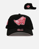 New Era Los Angeles Angels 'Black And Pink' 9FORTY A-Frame Snapback Black/Pink