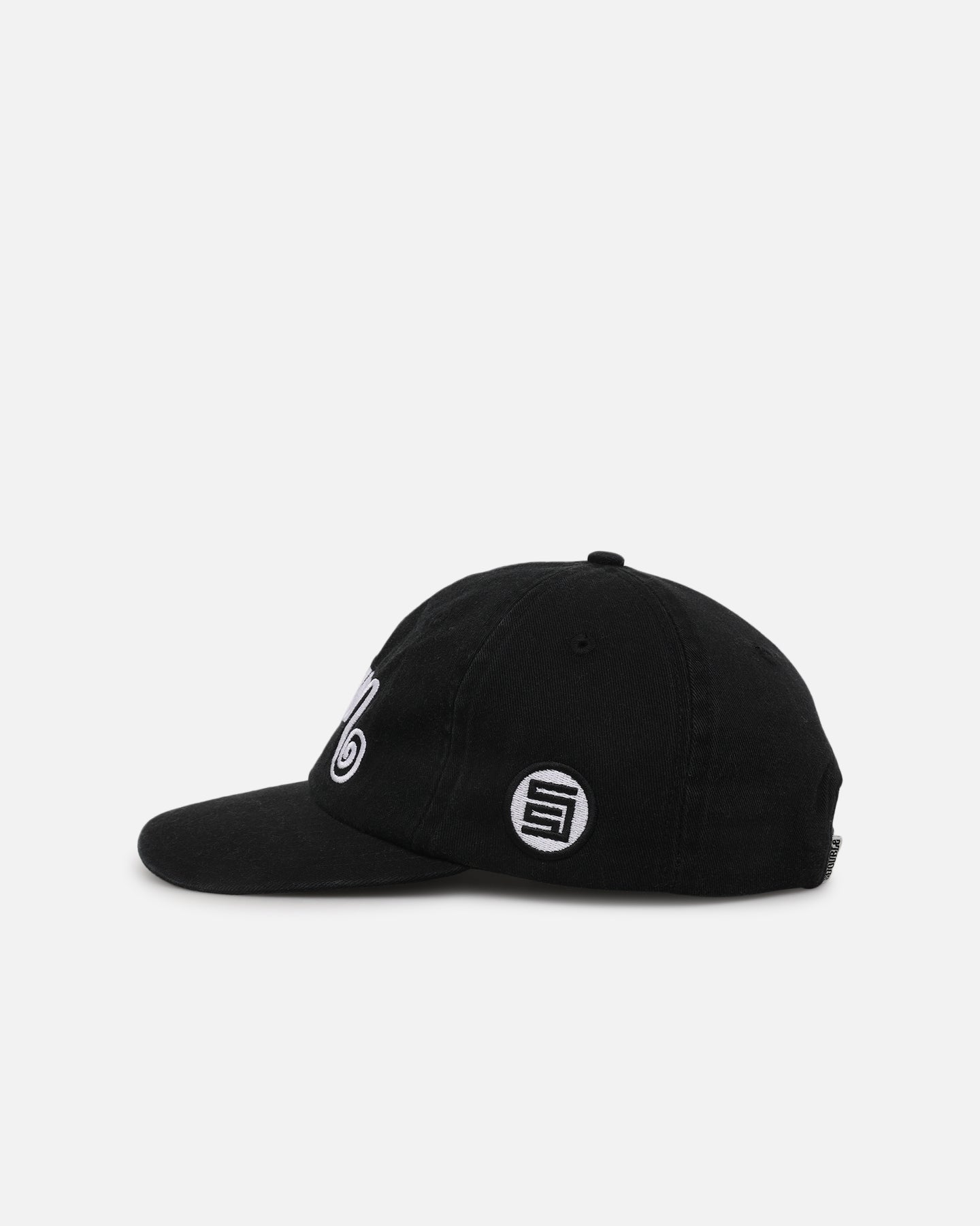 S Double Shawn Script Strapback Black | Culture Kings