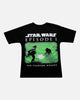 73Studio Kids' Star Wars Qui Gon Jinn T-Shirt Black