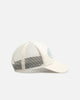 Von Dutch Distressed Trucker Snapback Ecru/Light Blue