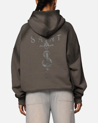 Saint Morta Daggers Premium Hoodie Contrast Brown