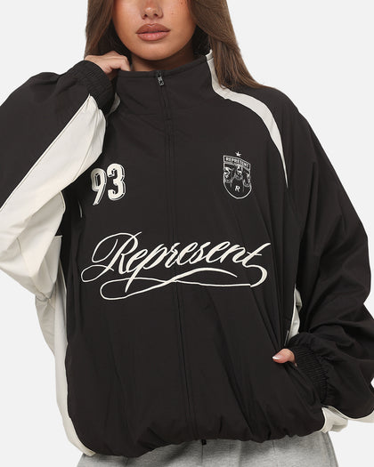 Represent Woven Track Star Jacket Jet Black
