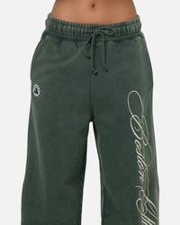 Mitchell & Ness Boston Celtics Star Script Relaxed Track Pants Pine Green