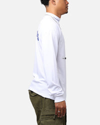 Students Golf Host Long Sleeve Mock Neck T-Shirt White