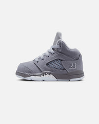 Jordan Kids' Air Jordan 5 Retro "Wolf Grey" (TD) Graphite