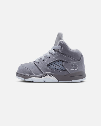 Jordan Kids' Air Jordan 5 Retro "Wolf Grey" (TD) Graphite