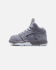 Jordan Kids' Air Jordan 5 Retro "Wolf Grey" (TD) Graphite