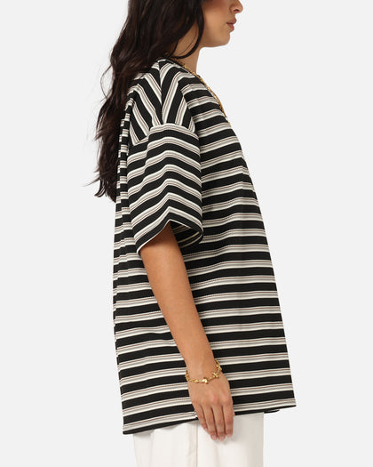 XXIII Standard Stripe T-Shirt Black/Grey