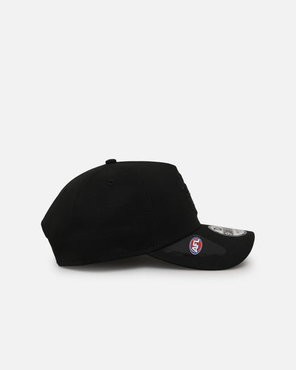 New Era Brisbane Lions 'Triple Black' 9FORTY A-Frame Snapback Black