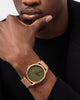 Carré Remy Watch Rose Gold/Green