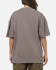 Carre Athletic Panel Crew T-Shirt Washed Charcoal