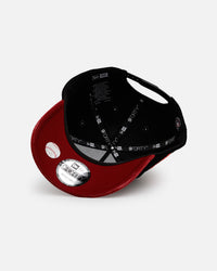 New Era Texas Rangers 'Velvet Cord Certified Lover' 9FORTY A-Frame Premium Corduroy Snapback Black