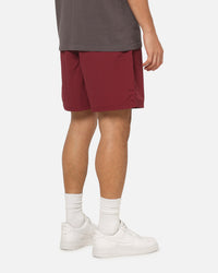 Mitchell & Ness Queensland Maroons Nylon Sport Shorts Maroon