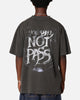 American Thrift X The Lord Of The Rings Gandalf Heavy T-Shirt Black Wash