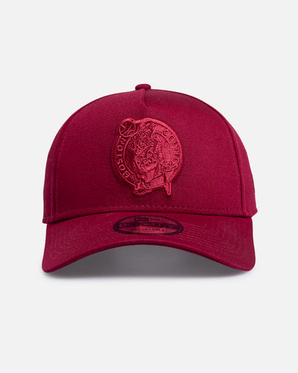 New Era Boston Celtics "Cardinal Tonal" 9FORTY A-Frame Snapback Cardinal