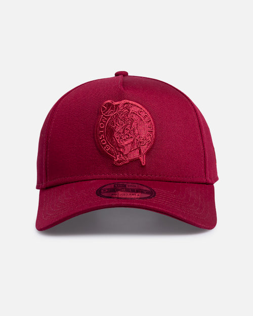 New Era Boston Celtics "Cardinal Tonal" 9FORTY A-Frame Snapback Cardinal