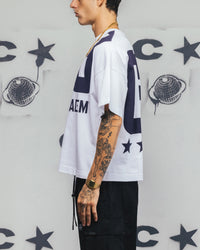 Carre Rally T-Shirt White/Navy
