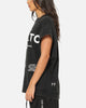 Saint Morta Athletc Cut Off Sweat T-Shirt Washed Black