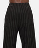 Carre Studio Trackpants Black Pinstripe