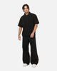 Saint Morta Credo Linen Button Up Shirt Black