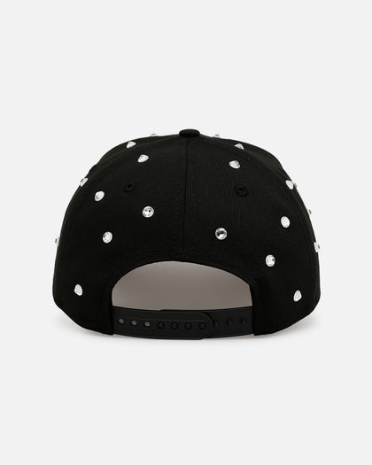 New Era Houston Astros 'Black Satin Hearts' 9FORTY A-Frame Snapback Black