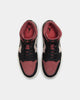Jordan Women's Air Jordan 1 Mid "Burgundy Dusty Red" Particle Beige/Black/Canyon Rust/Sail