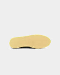 Saint Morta Hemisphere Suede Slip On Loafer Black/Gum