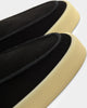 Saint Morta Hemisphere Suede Slip On Loafer Black/Gum