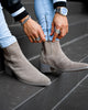 Saint Morta Nomad Pointy Toe Chelsea Boot Taupe