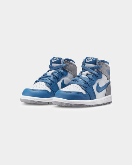 Jordan Infants' Air Jordan 1 Retro High OG (TD) "True Blue" True Blue/White
