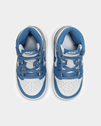 Jordan Infants' Air Jordan 1 Retro High OG (TD) "True Blue" True Blue/White